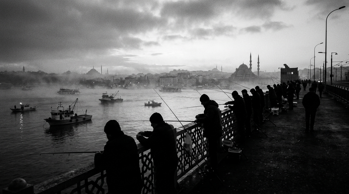 İstanbul Boğazı — Sabah saatleri